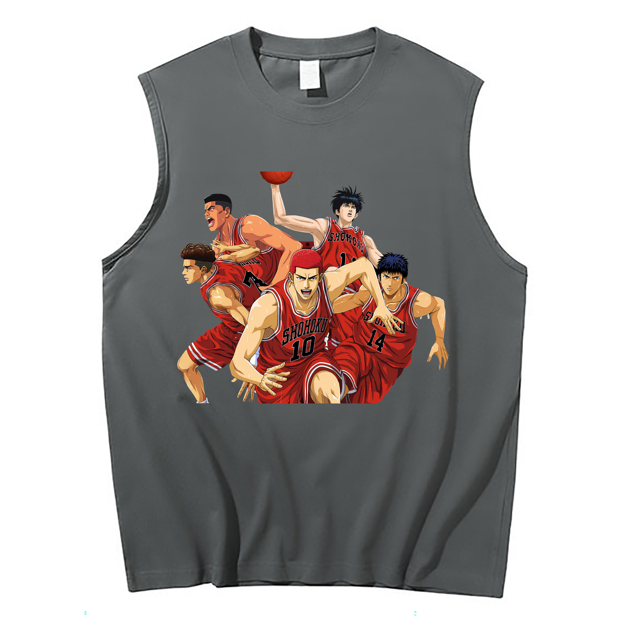 （画像用） SLAM DUNK／スラムダンク コットン100％タンクトップ（フロントプリント）